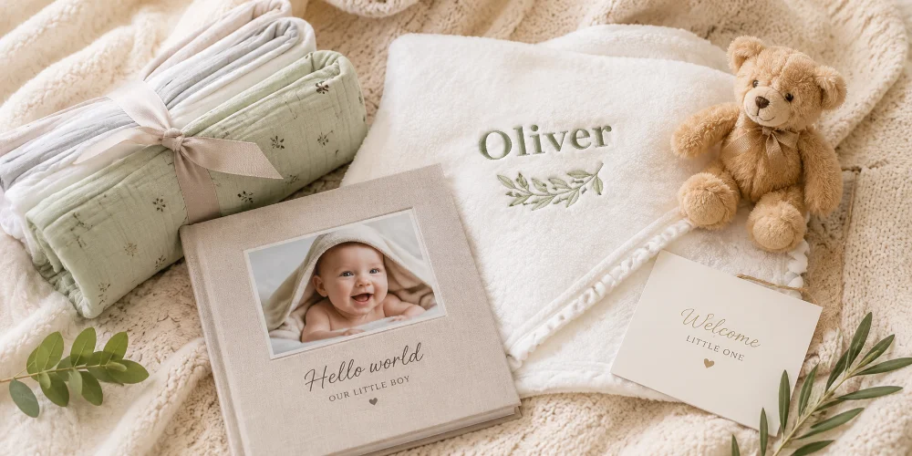Baby shower gifts and celebration in the UK