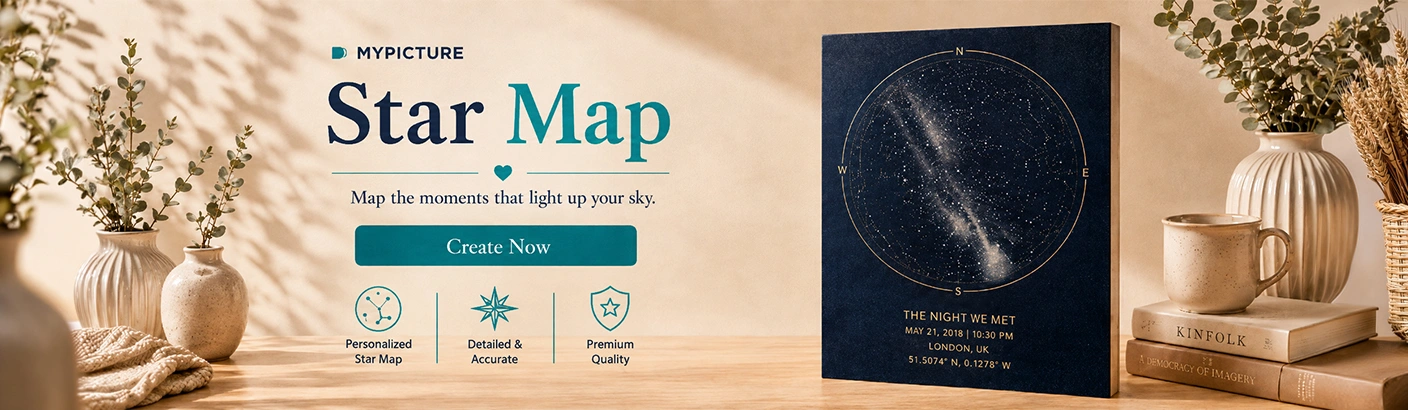 My Picture UK Star Map Print Discount Code