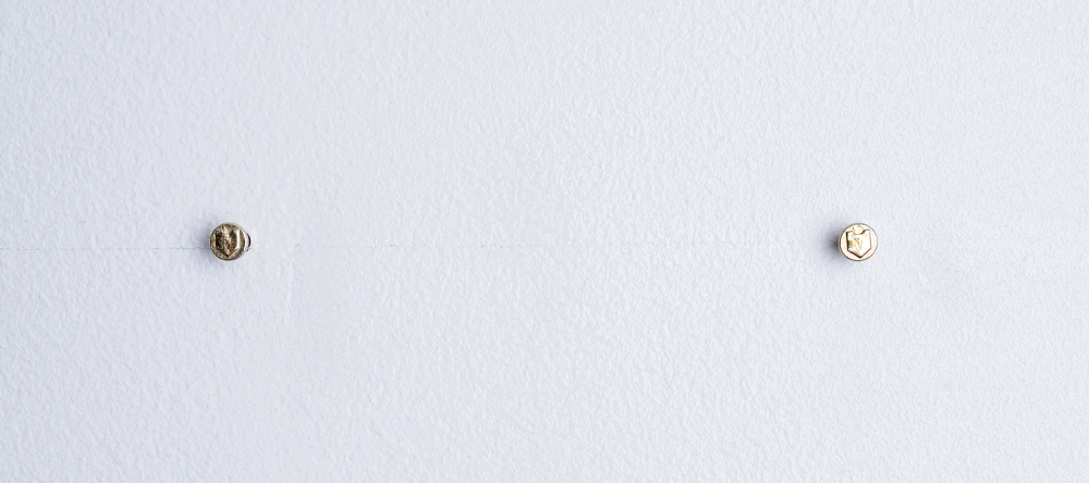 How to hang your canvas print. The complete guide. Two nails fair distance apart. 