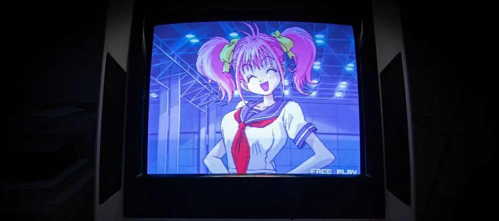 Anime on Canvas. Anime character on screen.
