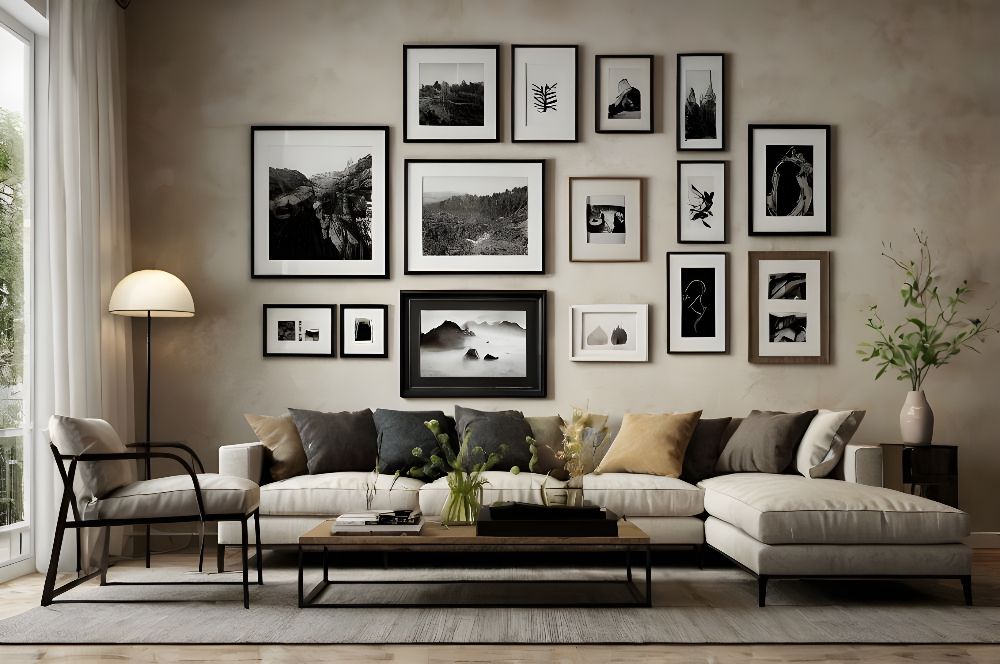 Wall decoration idea for new homeowners