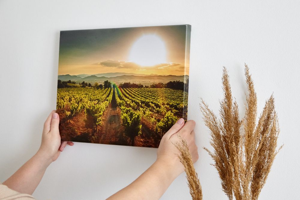 High quality custom canvas print of a family memory