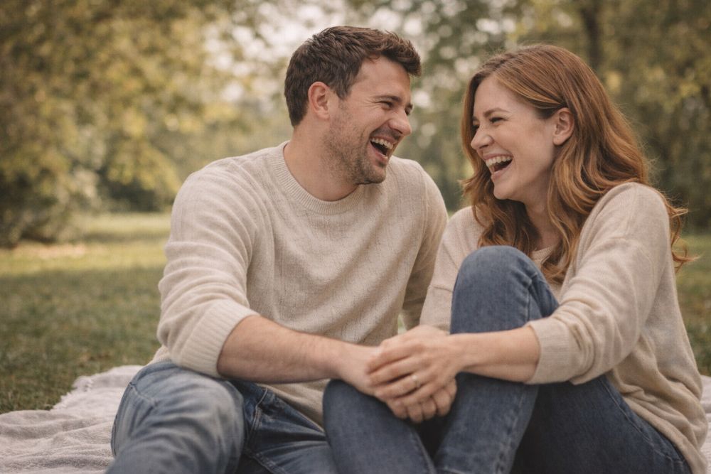 Couple in a loving embrace, symbolizing poetic love declarations and contemporary romance