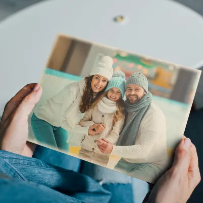 Unusual Stocking Fillers: Photo on Wood
