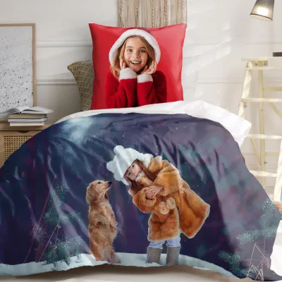 Unusual Stocking Fillers: Christmas-themed personalised bedding