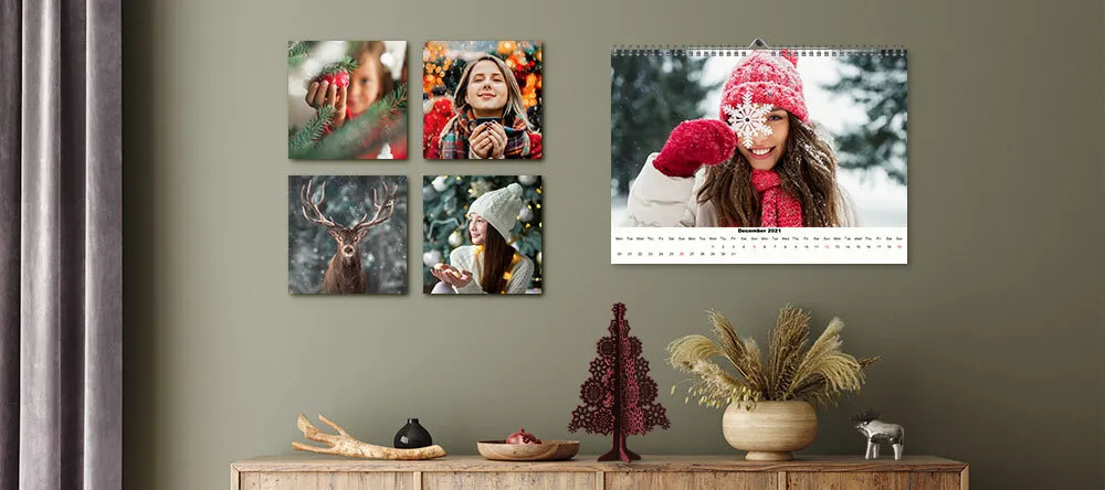 Photo Christmas Gift Finder: Custom Prints to Suit Everyone. MIXPIX® photo tiles and personalised Christmas calendar