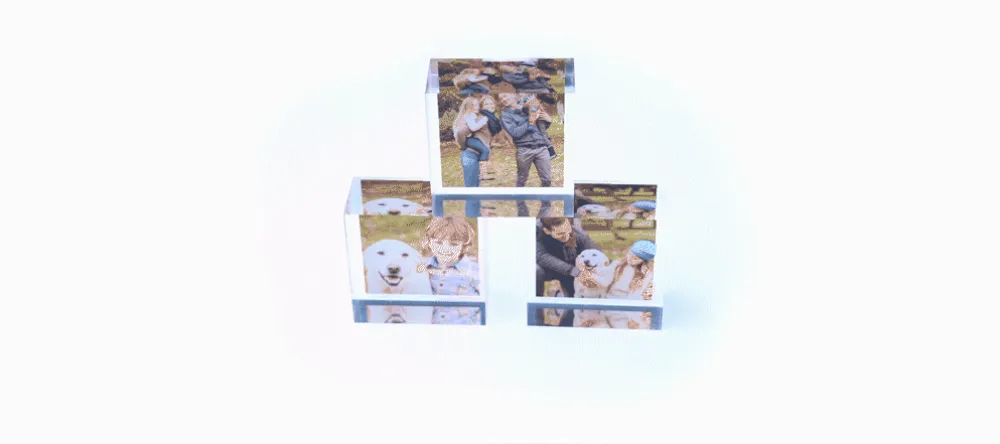 What are MixBlox? MIXBLOX photo prints 360° view. 