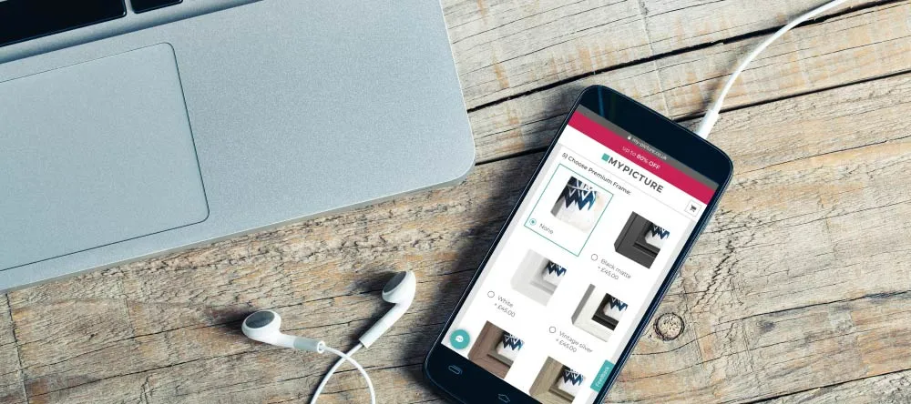 How to Print Pictures from Phone Storage. Customizing photo canvas prints on phone. 