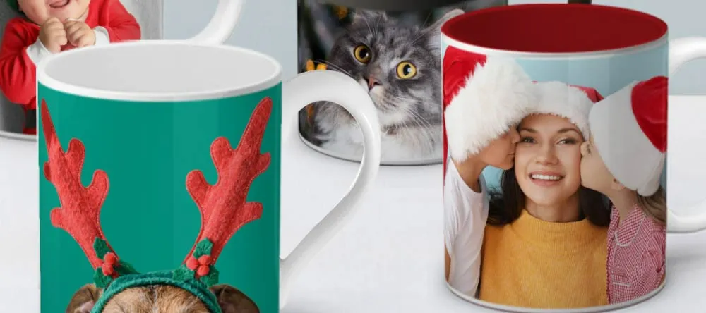 Personalised Christmas Mugs UK: Our 4- Step Guide. Photo Christmas Mugs.