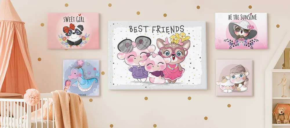 Nursery Wall Art: How to Get It Right. Cute Wall Art for Baby's Room.