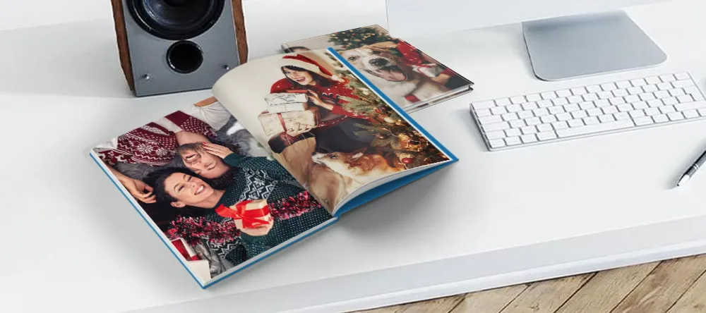 What is a Photo Book. Photo book featuring Christmas images.