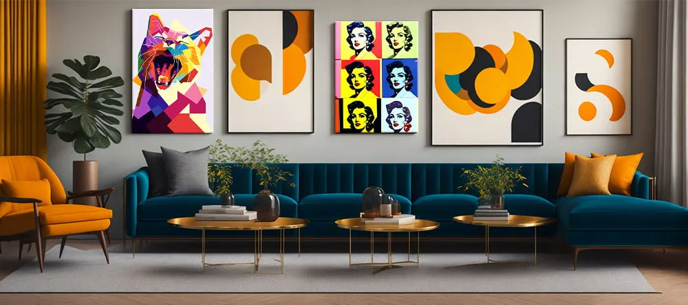 Pop Art on Canvas: Make Your Decor Pop!