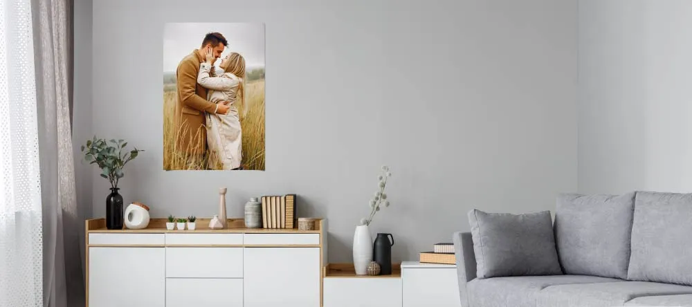 What is a standard poster size: a poster print on the wall