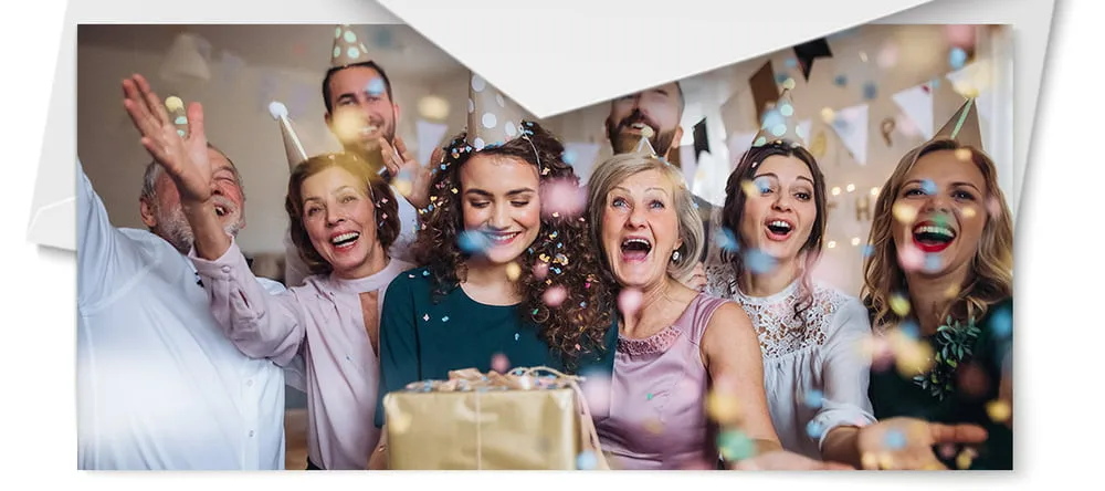 Design Birthday Cards Online. Greetings card with envelope.
