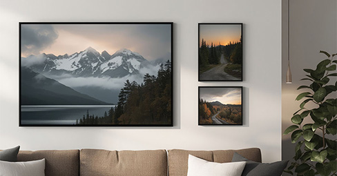 Wall Decor Ideas 2026 UK - Canvas Prints & British Home Styling