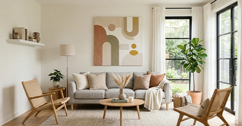 Modern Canvas Wall Art Ideas UK: Refresh Your Home on a Budget