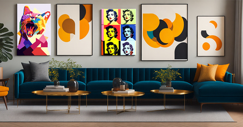 Pop Art on Canvas: Make Your Decor Pop!