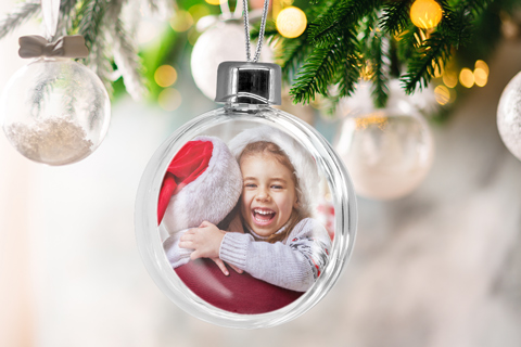 Print your own christmas baubles Clearance