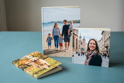 softcover photo book size range and lightweight features