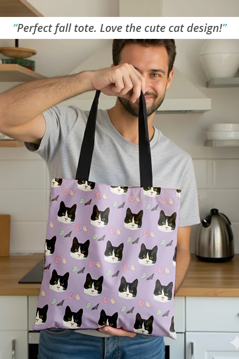 pet pattern tote review