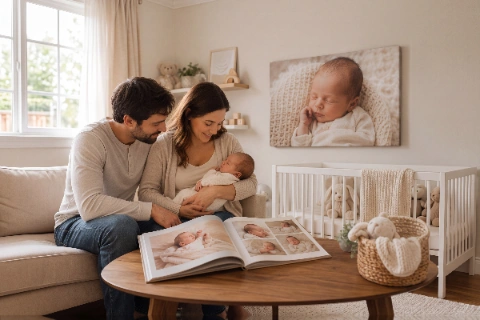 new parents baby photo gifts