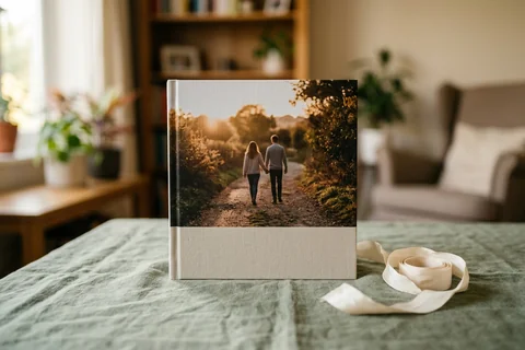 Hardcover Anniversary Photo Book