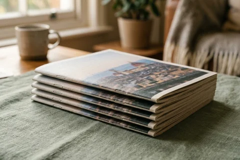 Travel Photo Book Booklet