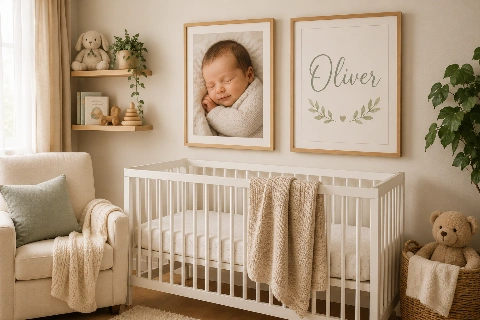 nursery baby photo gifts