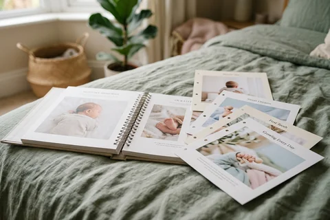 Ring-bound Baby Photo Book