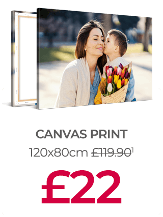 Save 82% on a gigantic Canvas Print!