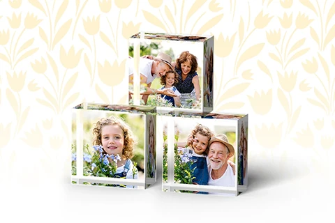 25mm-thick acrylic glass blocks