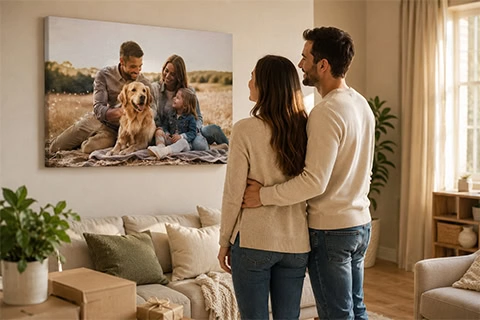 housewarming canvas prints