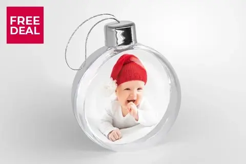 Photo Christmas Bauble