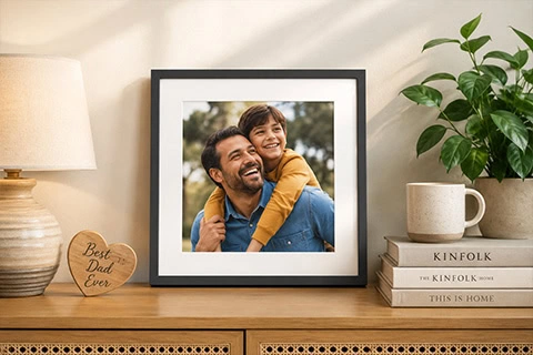 framed print for fathers day