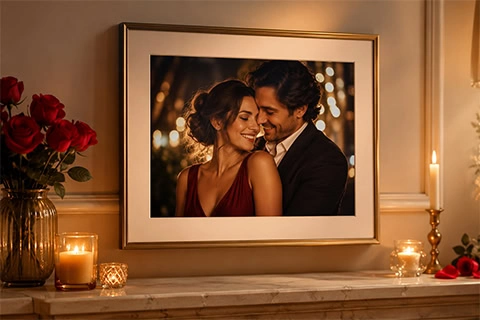 anniversary photo frame 