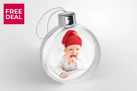Photo Christmas Bauble