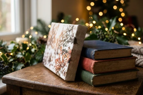 Secret Santa Canvas Print