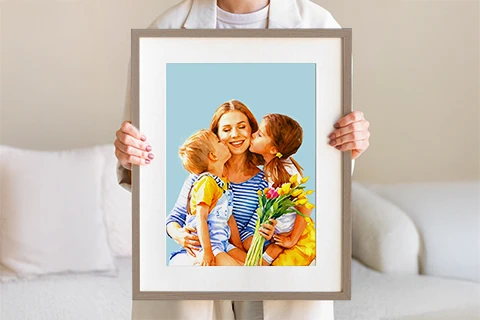 personalised family portrait