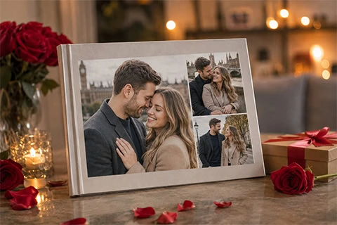 anniversary photo book