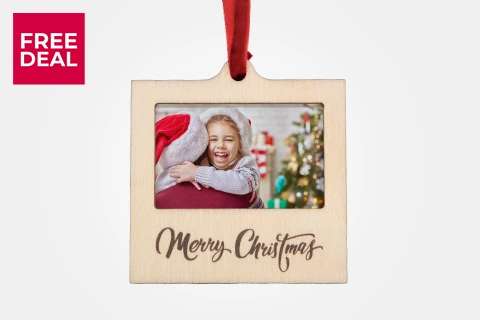 Photo Frame Christmas Ornament