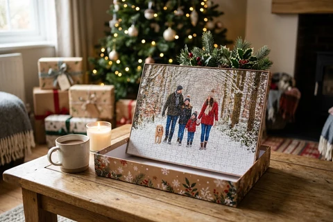 Secret Santa Photo Puzzle