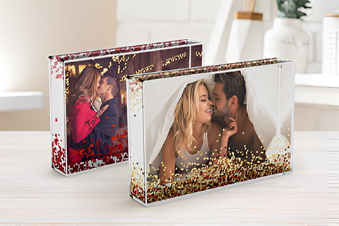 Shaker frame with picture room view