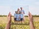30x30 photo book gallery cover held in hands thumbnail
