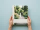  wedding photo book gallery cover held in hands thumbnail