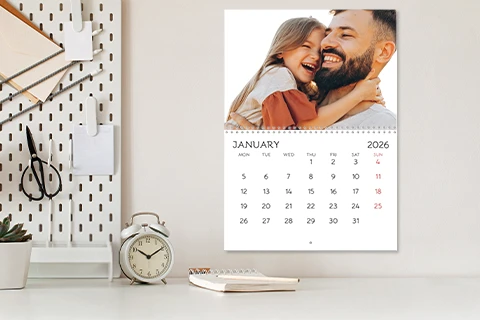 Custom Photo Calendar 2026 | Personalized Calendars & New Year Gifts – Zingy Gifts