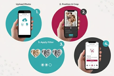 how to order your personalized photo keyring