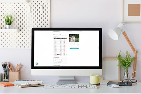 how to order framed canvas