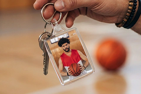 Personalised Keyring with Photo