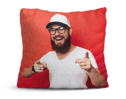 personalised photo cushion